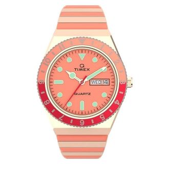Timex Malibu Quartz Pink Dial Ladies Watch TW2V38600