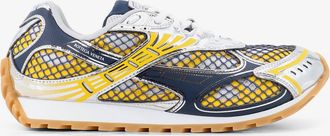 Bottega Veneta Sneakers Orbit in mesh e pelle - BOTTEGA VENETA - gender_Man