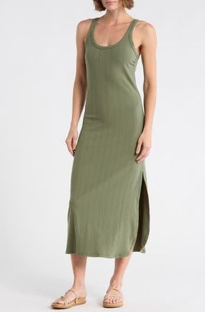 Vitamin A West Rib Tank Dress in Agave at Nordstrom Rack, Size X-Small