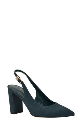 Tommy Hilfiger Azalee Block Heel Slingback Pump in Medium Green at Nordstrom, Size 5.5