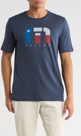 Travis Mathew Round Ups Graphic T-Shirt in Mood Indigo at Nordstrom Rack, Size Xx-Large