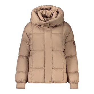 Pepe Jeans London Lauren Short Jacket - Dames - Jassen - Bruin - Maat: L Poliester