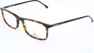 Lacoste Mens 55mm Red/Havana Opticals