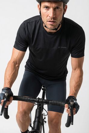 Vaude Radtrikot VAUDE SE ME FELLING TRIKOT, Herren, Gr. XXL, schwarz, Obermaterial: 100% Polyester, Trikots Radtrikot, f&uuml;r Radsport, sportlicher Stil