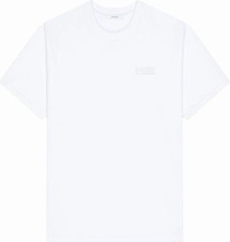 Givenchy Mens Branded Cotton T Shirt White - Size: 36