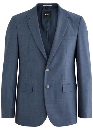 BOSS Boss Stretch-wool Blazer - Blue - 46 (UK36 / S)