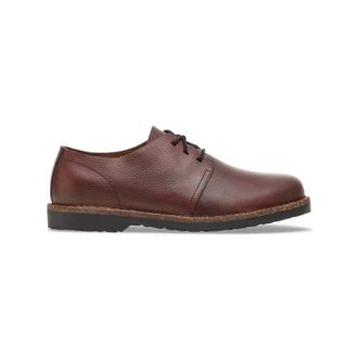 Birkenstock Highwood Lace Regular Fit - Heren - Veterschoenen - Bruin - 38 EU - Leer - Schoenen