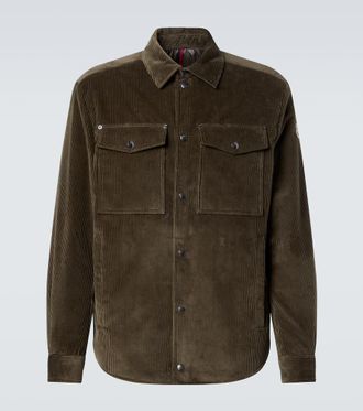 Moncler Ambroisie cotton corduroy down jacket