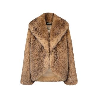 Rotate Faux-fur Jacket