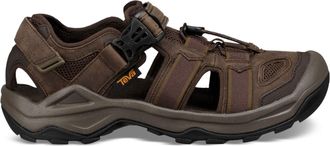 Teva Omnium 2 Leather Mens Open Toe Sandals, Brown (Turkish Coffee TKCF), 11 UK (45.5 EU)
