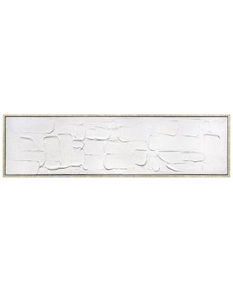 Empire Art Direct Abstract Harmony Heavily Textured Hand-Painted Framed Canvas Wall Art