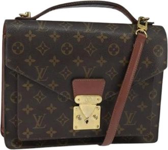 Louis Vuitton Pre-owned Handbags, female, Brown, Size: ONE SIZE Pre-owned Handbag