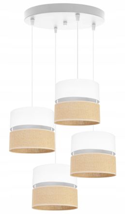 OEM L&aacute;mpara Colgante, L&aacute;mpara De Techo, Pantalla 20 Cm Blanca