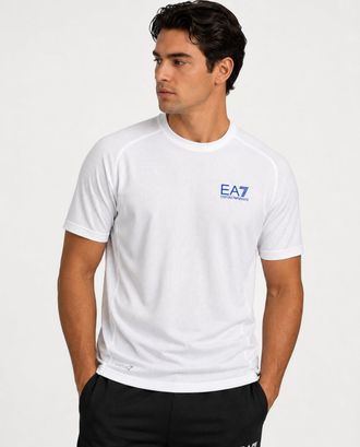 Emporio Armani EA7 White Waffle T Shirt