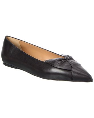 Ferragamo Gwen Leather Ballet Flat