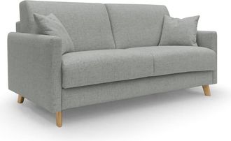Divani.Store Sof&aacute; cama convertible impermeable 160 cm gris claro