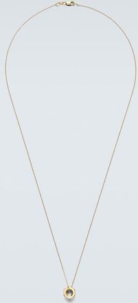 Ileana Makri Nut 18kt gold pendant necklace