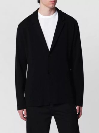 Roberto Collina long coat front pockets notched lapel