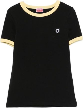 Kenzo Fg 52Ts 2174Sj T-shirt - Dames - T-shirts - Zwart - XS - Tops