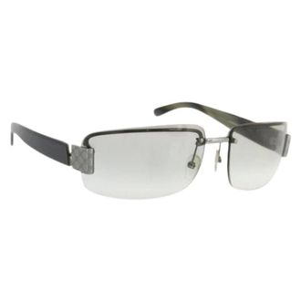 Gucci Pre-owned Accessories, female, Gray, Size: ONE SIZE Pre-owned Vintage Sunglasses
