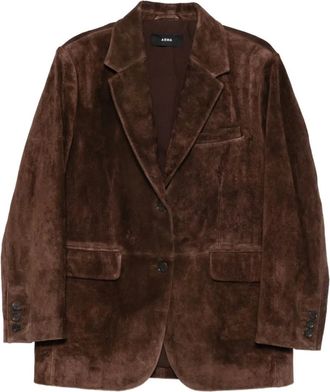 Arma Giacca Benny in pelle scamosciata - Marrone