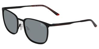 Jaguar 37505 6100 Mens Sunglasses Black Size 56