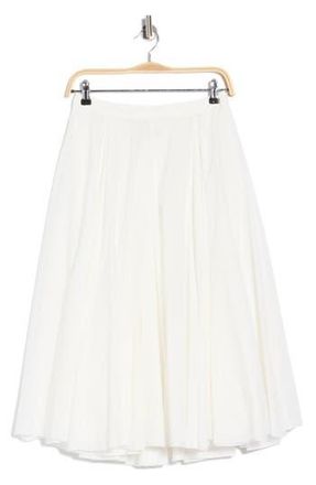 Joie Flared Godet Midi Skirt in White at Nordstrom Rack, Size 10