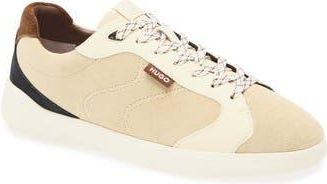 BOSS Riven Tennis Sneaker in Light Beige at Nordstrom Rack, Size 7Us / 6Uk