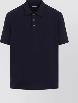 Bottega Veneta cotton piqu&eacute; polo shirt