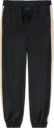 Valentino Garavani Striped Woven Sweatpants - Black - XL