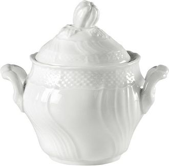 Ginori 1735 Vecchio Ginori Coffee Sugar Bowl With Cover, Vecchio Shape