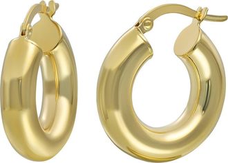 Bony Levy 14K Gold Chubby Hoop Earrings in 14K Yellow Gold at Nordstrom