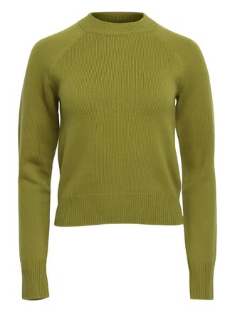 A.L.C. Ashtyn ribbed crew-neck sweater - women - Cashmere - L - Green