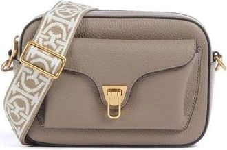 Coccinelle Beat Soft Ribbon Crossbody tas - Dames - Schoudertassen - Grijs - ONE Size - Leer - Tassen