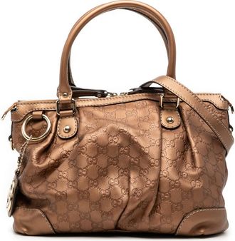 Gucci Pre-owned Gucci Guccissima Sukey Satchel Ladies BC5WJYDTGSYHJUWL