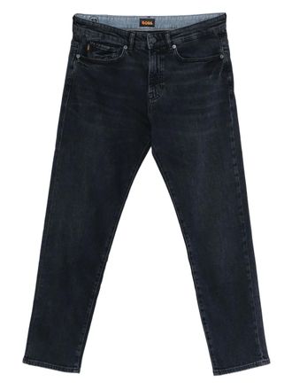 BOSS logo-patch jeans - Blue