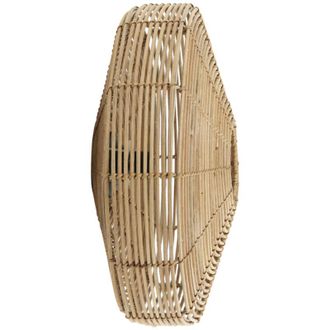 Light & Living Aplique De Pared - Mataka - Marr&oacute;n - Rotan - E27 - Light&living