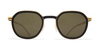 Mykita Birch 585 Mens Sunglasses Gold Size 47