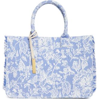 Vince Camuto Zhury Jacquard Tote in Blue at Nordstrom Rack