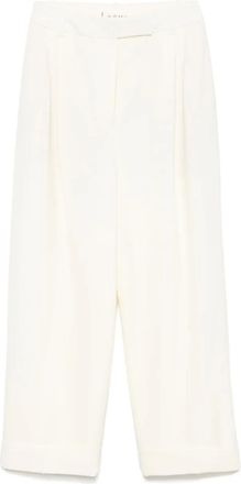 Róhe Pantaloni dritti in lana - Toni neutri