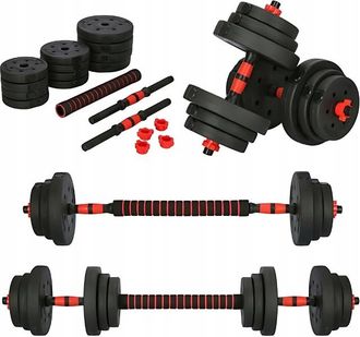 OEM Mancuernas Ajustables 2x10kg Barbell Connector Juego De Barras Para Mancuernas 20k Pesos