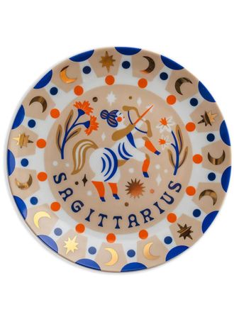 BITOSSI HOME Sagittarius plate (16.5cm) - unisex - Porcelain - One Size - Blue