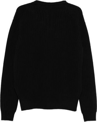 Rick Owens Mock-Neck Sweater - Mens - Virgin Wool