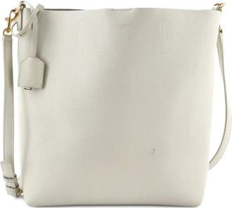 Saint Laurent Shopper Leather Toy tote bag - Beige