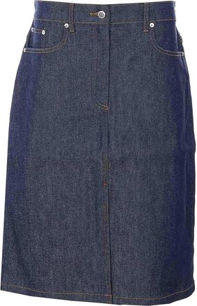 A.P.C. A. P.C. Denim Midi Skirt