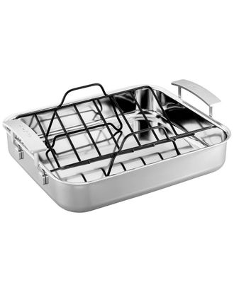 Demeyere Industry 5-Ply Stainless Steel Roasting Pan
