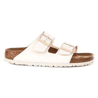 Birkenstock Arizona Narrow Fit - female - Birkenstock - Sliders - White - 8 UK - Shoes