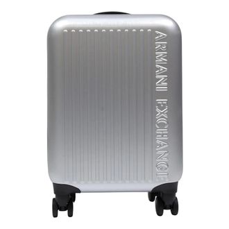 A|X Armani Exchange Cabin Bags, female, Gray, Size: ONE SIZE Trolley