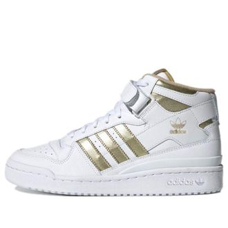 adidas (WMNS) adidas Forum Mid White Matte Gold GX5055