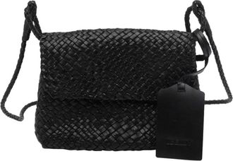 Ibeliv Paris Woven Crossbody Bag - Bags - Mujer - Negro - ONE SIZE